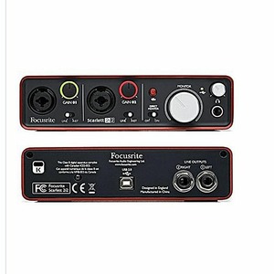 Внешняя звуковая карта с USB FOCUSRITE Scarlett 2i2 2nd Gen USB