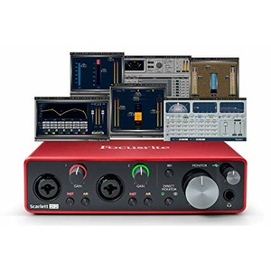 Внешняя звуковая карта с USB FOCUSRITE Scarlett 2i2 2nd Gen USB