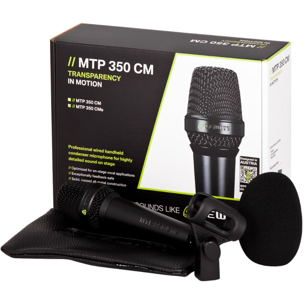 Вокальный микрофон (конденсаторный) Lewitt MTP350CMs