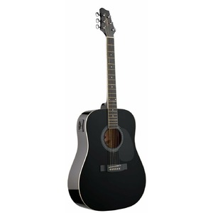 Электроакустическая гитара Stagg SW201-BK VT