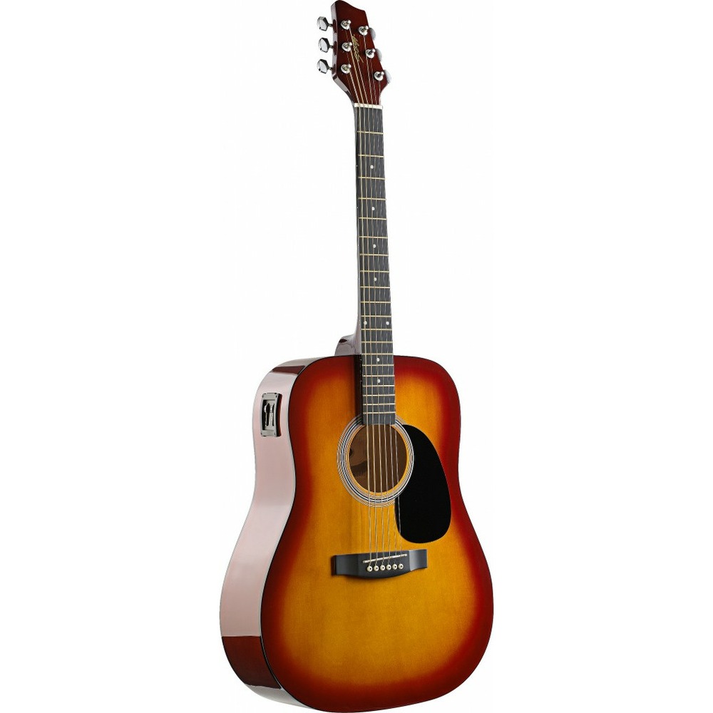 Электроакустическая гитара Stagg SW201-CS VT