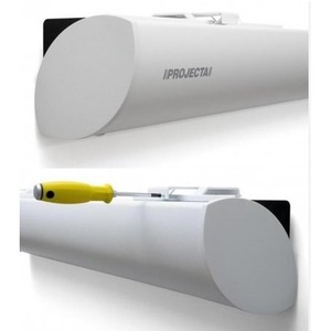 Экран для дома, настенно потолочный с электроприводом Projecta Elpro Concept 191x300 Matte White (10103541)