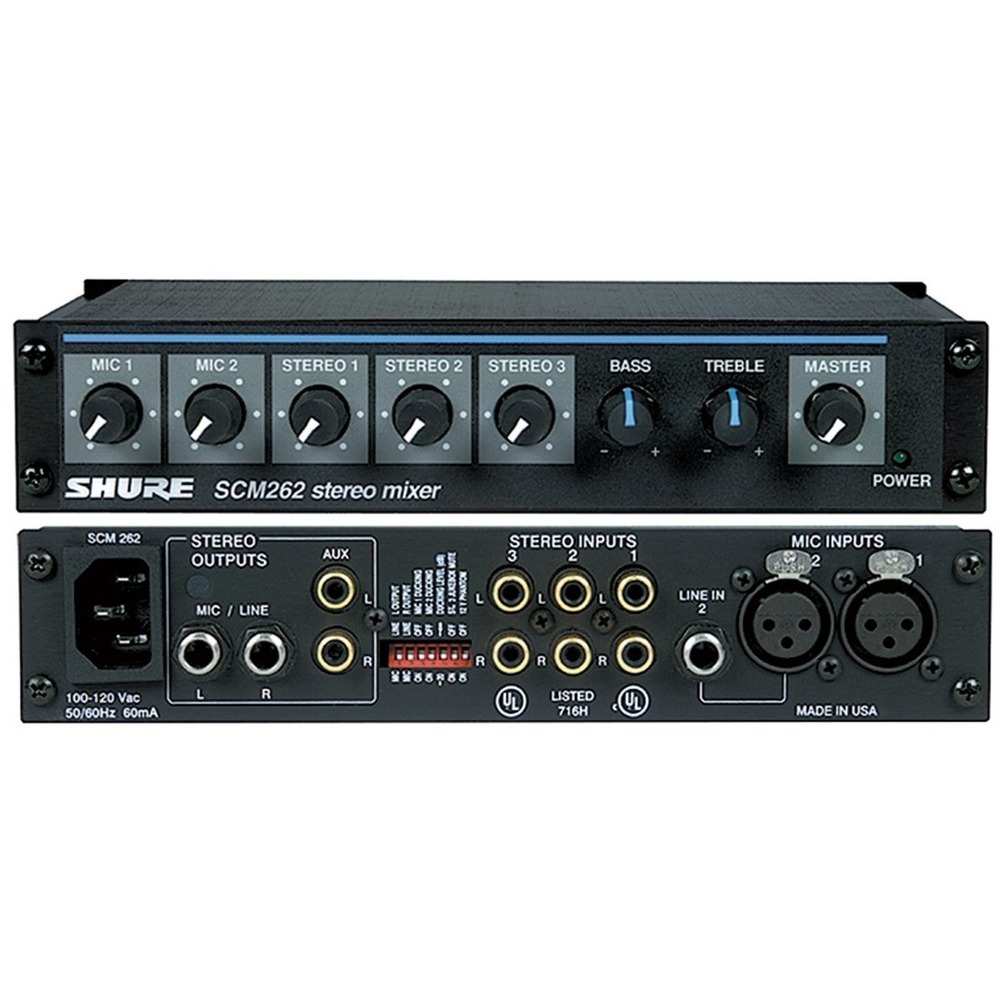 Микрофонный микшер Shure SCM262E