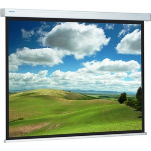 Экран для дома, настенно потолочный с электроприводом Projecta Compact Electrol 128x220 Matte White (10102005)