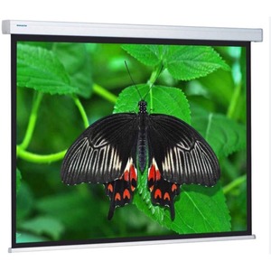 Экран для дома, настенно потолочный с электроприводом Projecta Compact Electrol 128x220 Matte White (10102005)