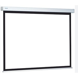 Экран для дома, настенно потолочный с электроприводом Projecta Compact Electrol 128x220 Matte White (10102005)
