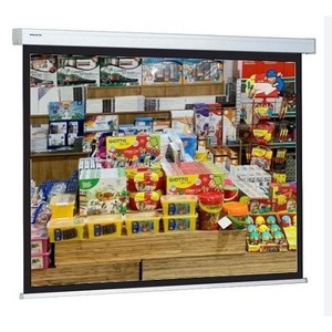 Экран для дома, настенно потолочный с электроприводом Projecta Compact Electrol 139x240 Matte White (10100060)