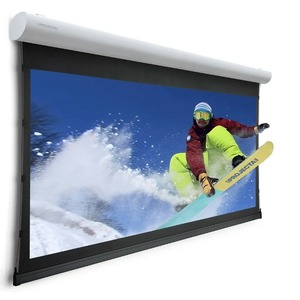 Экран для дома, настенно потолочный с электроприводом Projecta Elpro Concept 162x280 Matte White (10102097)