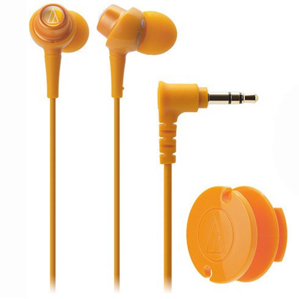 Наушники внутриканальные классические Audio-Technica ATH-CKL203 OR