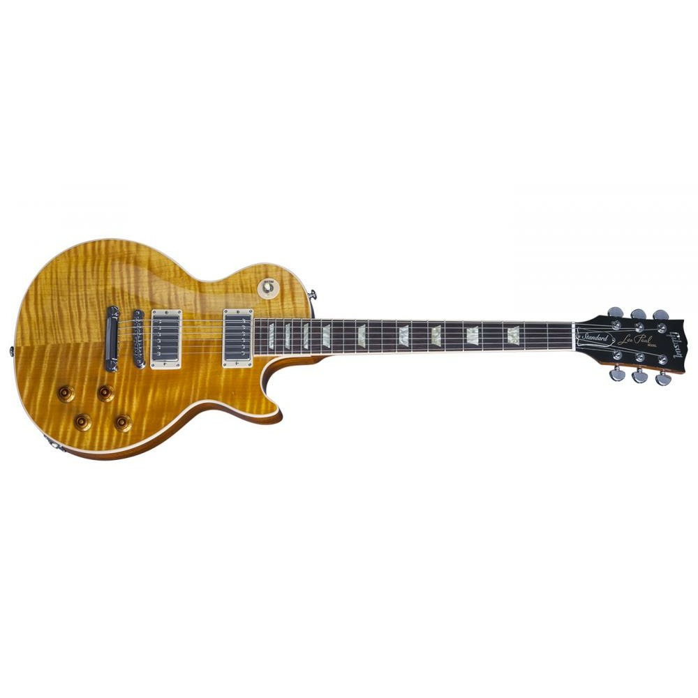 Электрогитара Les Paul Gibson LP Standard 2016 T Translucent Amber Chrome