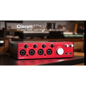 Внешняя звуковая карта FOCUSRITE Clarett 4Pre