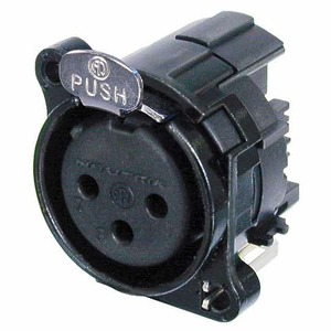 Терминал XLR (Мама) Neutrik NC3FBH1-B