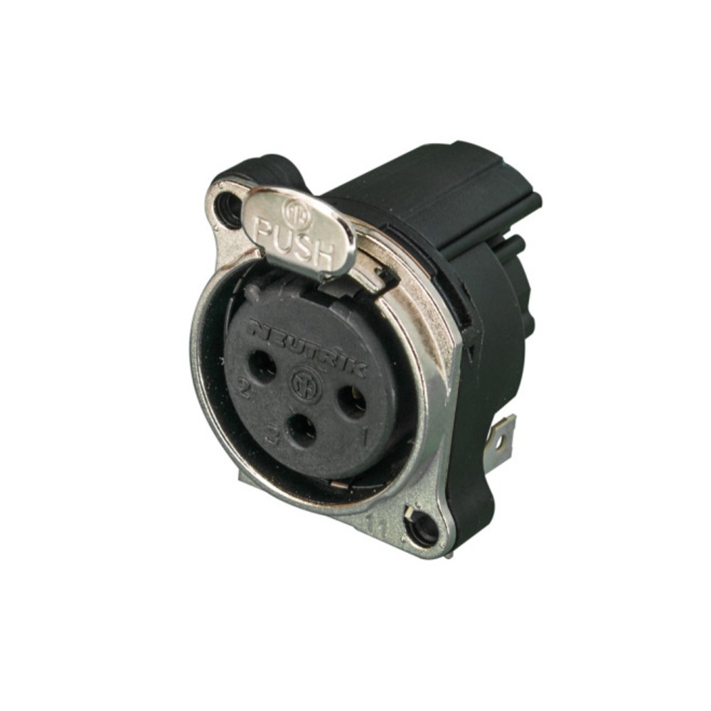 Терминал XLR (Мама) Neutrik NC3FBH2-E-D
