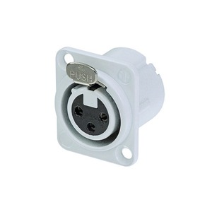 Терминал XLR (Мама) Neutrik NC3FD-LX-WT
