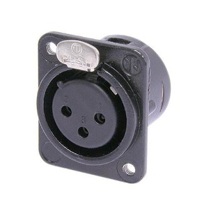 Терминал XLR (Мама) Neutrik NC3FDM3-L-B-1-D