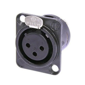 Терминал XLR (Мама) Neutrik NC3FDM3LBAG-1-D