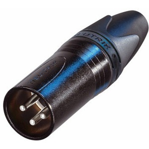 Разъем XLR (Папа) Neutrik NC3MXX-BAG-D-MC