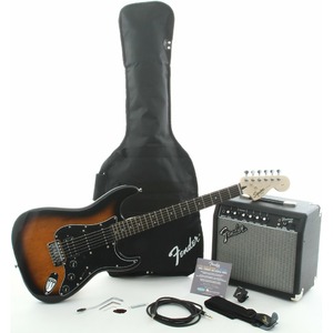 Гитарный комплект Fender Squier Affinity Special Stratocaster & Frontman 15G AMP Brown Sunburst