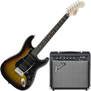 Гитарный комплект Fender Squier Affinity Special Stratocaster & Frontman 15G AMP Brown Sunburst