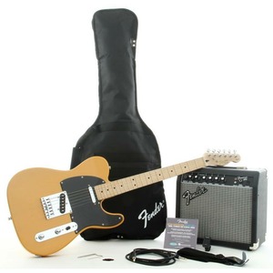 Гитарный комплект Fender Squier Affinity Tele & Frontman 15G Butterscotch Blonde