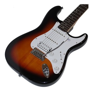 Электроакустическая гитара Fender Squier Bullet Strat Tremolo RW brown sunburst
