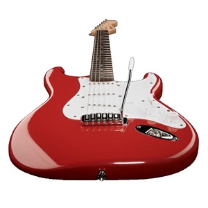 Электрогитара Fender Squier Bullet Strat Tremolo RW fiesta red
