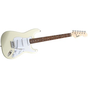 Электроакустическая гитара Fender Squier Bullet Strat Tremolo RW arctic white