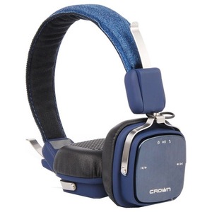 Наушники накладные беспроводные Crown Micro CMBH-9301 Blue Jeans