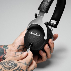 Наушники мониторные классические Marshall Monitor Steel Edition