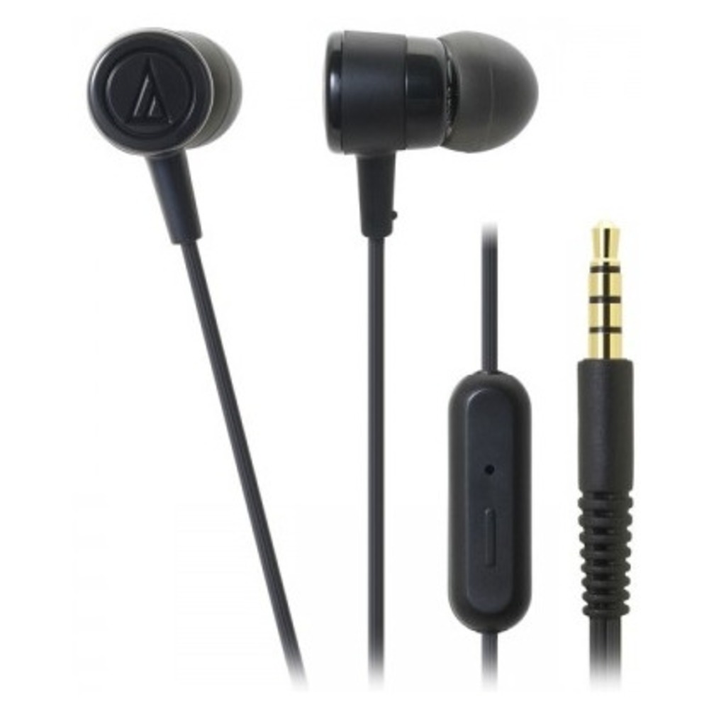 Наушники внутриканальные для iPhone Audio-Technica ATH-CKL220iS BK