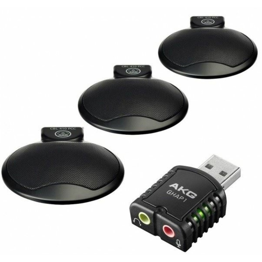 Микрофон поверхностный AKG CBL410 Conference Set BK