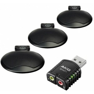 Микрофон поверхностный AKG CBL410 Conference Set BK