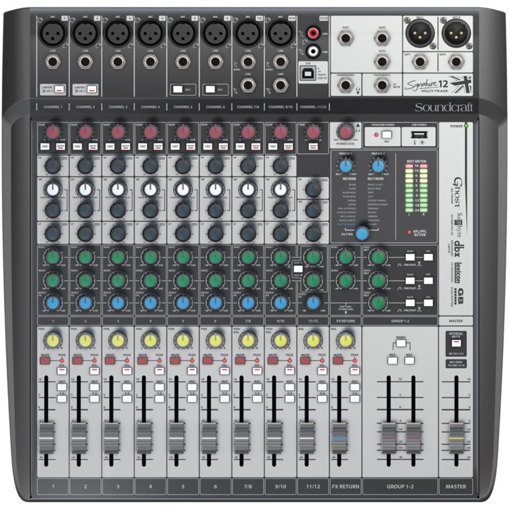 Аналоговый микшер SOUNDCRAFT Signature 12MTK