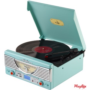 Проигрыватель винила PlayBox PB-103U-CG Chicago Celeste Green