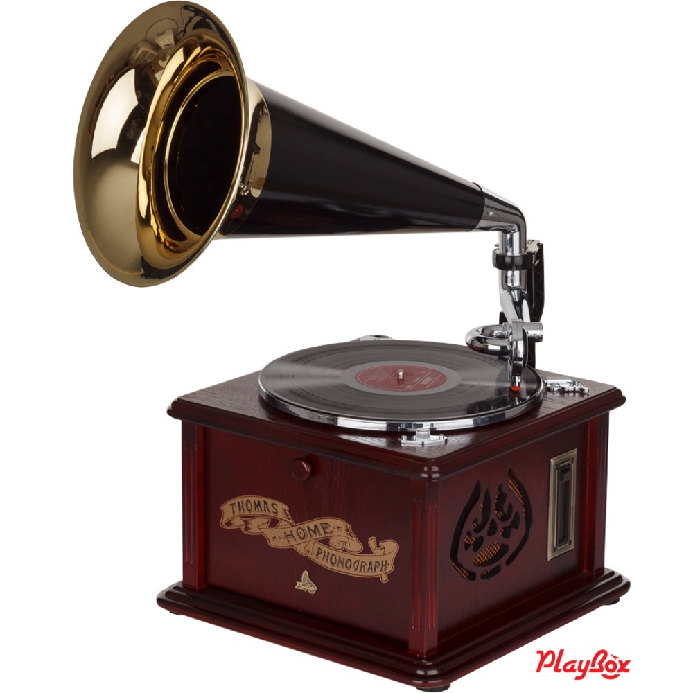 Проигрыватель винила PlayBox PB-1013U-CH Gramophone-III Cherry