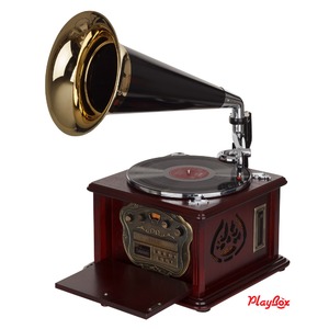 Проигрыватель винила PlayBox PB-1013U-CH Gramophone-III Cherry