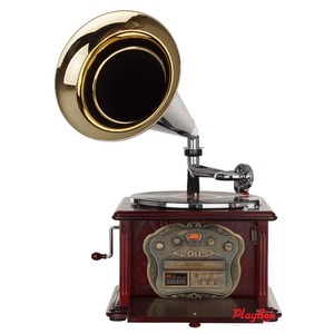 Проигрыватель винила PlayBox PB-1013U-CH Gramophone-III Cherry