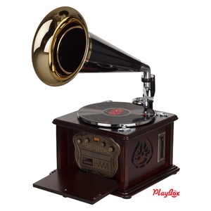 Проигрыватель винила PlayBox PB-1013U-NB Gramophone-III Nut Brown