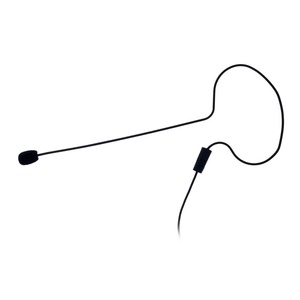 Микрофон с оголовьем черного цвета Audac CMX720BX