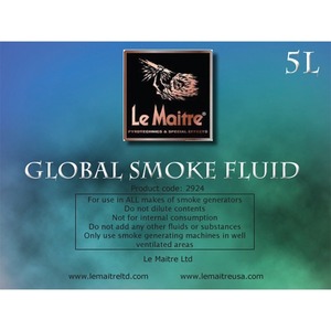 Аксессуар для генератора эффектов Le Maitre Global smoke fluid 5 ltr