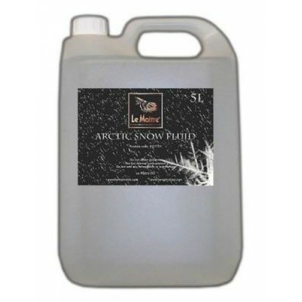 Жидкость для генераторов снега Le Maitre Arctic snow fluid 5 L