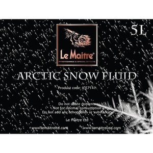 Жидкость для генераторов снега Le Maitre Arctic snow fluid 5 L