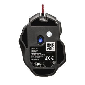 Мышь игровая Speedlink SL-6397-BKBK DECUS, Black-Black