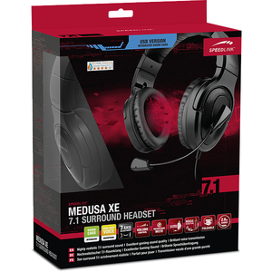 Игровая гарнитура Speedlink SL-8798-BK-01 MEDUSA XE Virtual 7.1 USB, Black