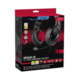 Игровая гарнитура Speedlink SL-8796-BK-01 MEDUSA XE 5.1 True Surround Headset - USB, Black