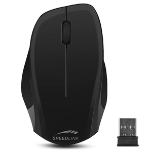 Мышь игровая Speedlink SL-630000-BKBK LEDGY Mouse - wireless, black-black