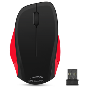 Мышь игровая Speedlink SL-630000-BKRD LEDGY Mouse - wireless, black-red