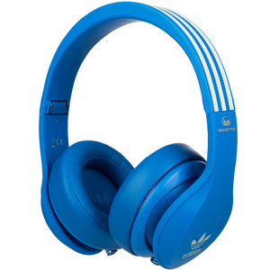 Наушники мониторные классические Monster 137011-00 Adidas Originals Over Ear Blue