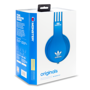 Наушники мониторные классические Monster 137011-00 Adidas Originals Over Ear Blue