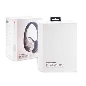 Наушники мониторные классические Monster DiamondZ On Ear Black Chrome